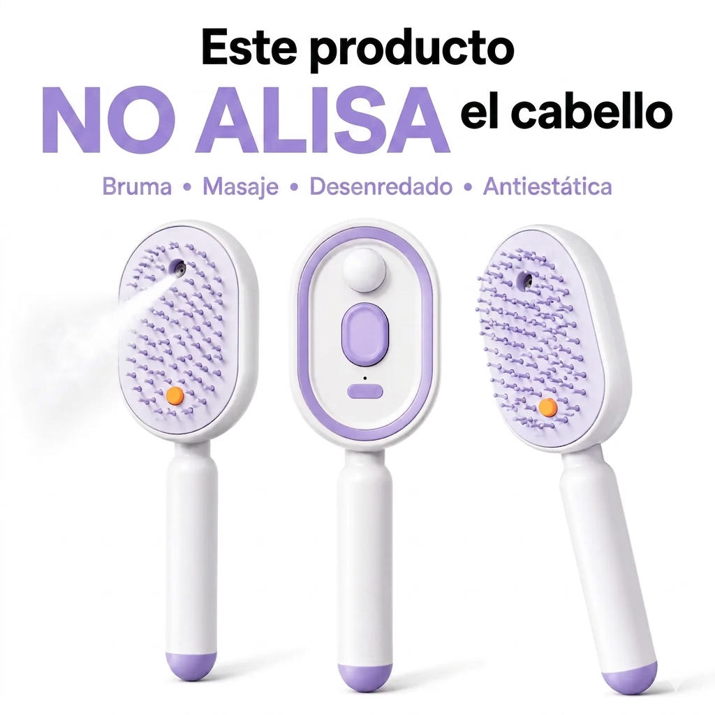 Cepillo Masajeador Facial Eléctrico