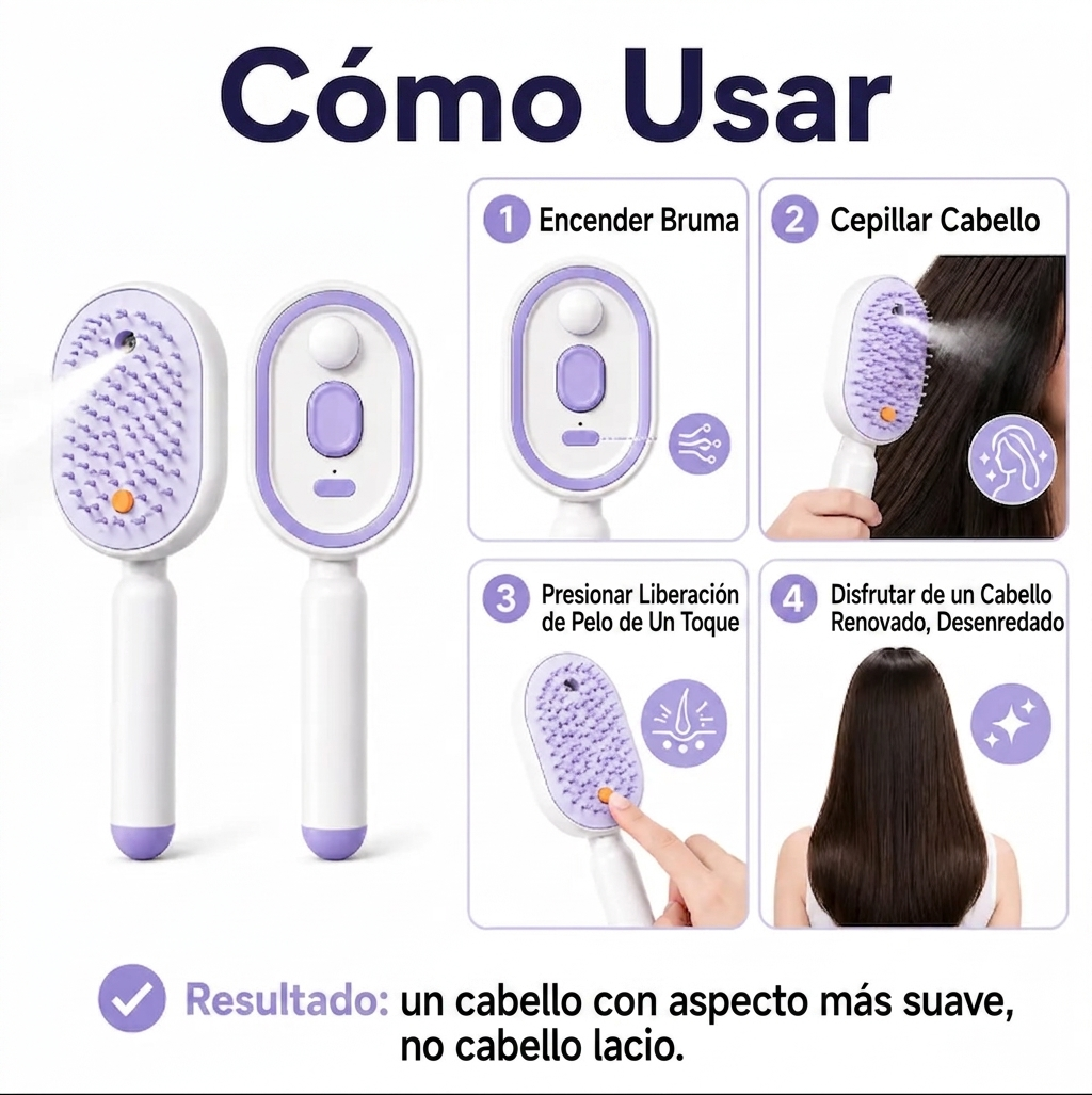 Cepillo Masajeador Facial Eléctrico